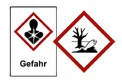 Gefahrstoffkennzeichnungen & Symbole