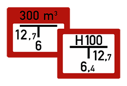 Hydrantenschilder