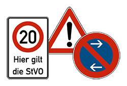 Verkehrsschilder & Verkehrszeichen
