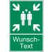 Rettungszeichen "Sammelstelle + Wunschtext" [E007], ASR A1.3 / ISO 7010