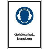 Gebotszeichen "Gehörschutz benutzen" [M003], ASR A1.3 / ISO 7010