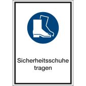 Gebotszeichen "Sicherheitsschuhe tragen" [M008], ASR A1.3 / ISO 7010