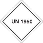 Gefahrgutkennzeichen "UN + Wunschnummer", ADR