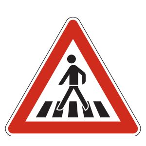 Verkehrsschild, Gefahrzeichen 