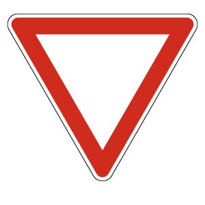 Verkehrsschild, Gefahrzeichen 