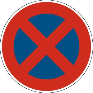 Halteverbotsschild 