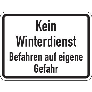 Verkehrsschild 