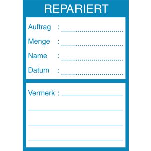 Qualitätskennzeichnung 