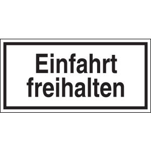 Hinweisschild 