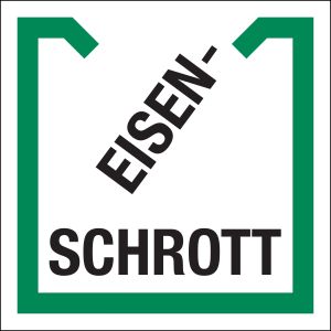 Wertstoffkennzeichnung 