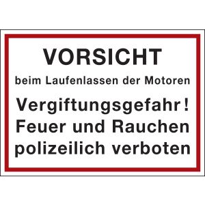 Hinweisschild 