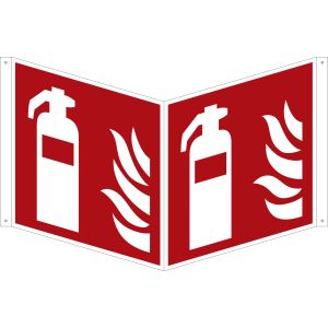 Feuerlöscherzeichen Nasenschild 