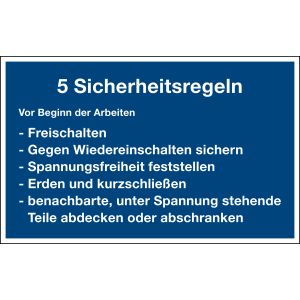 Sicherheitsaushang 