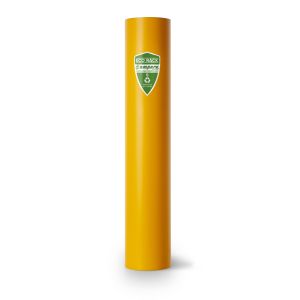 a.m.p.e.r.e. Regalstützenschutz ECO RACK, Hochdruck-Polyethylen (HDPE), orange