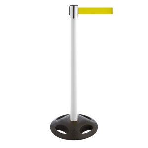 Outdoor -Absperrpfosten RS-Guideline GLA 25, Gurt in verschiedenen Farben + Längen