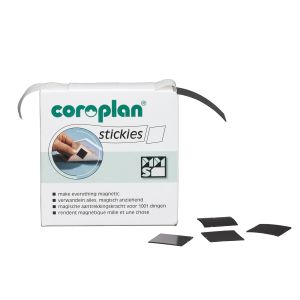 COROPLAN Stickies Magnetquadrate, 30 x 30 mm