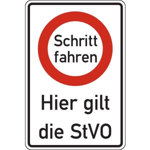 Verkehrsschild, Vorschriftszeichen 