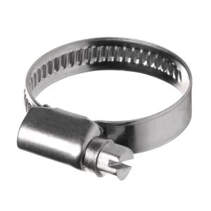 SST Schlauchschelle W4 SW 7, Edelstahl V2A, DIN3017, verschiedene Rohrdurchmesser, 9 mm Bandbreite, Schlitzschraube
