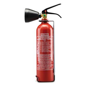 Kohlendioxidlöscher für d. Brandklasse B Typ KS 2 SBS/AL, 2 kg