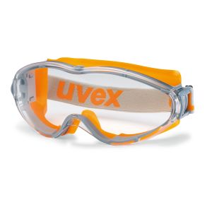 uvex ultrasonic 9302 Vollsichtbrille, grau / orange