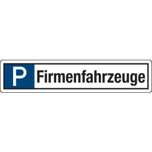Verkehrsschild, Parkplatzschild 