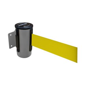 RS-Guideline Wandmontage GLW 45, anthrazit, Gurt gelb 4 m