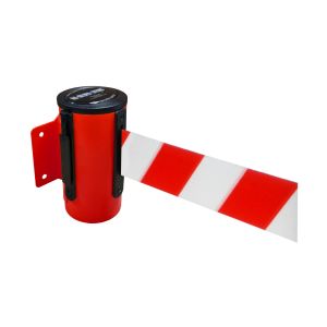 RS-Guideline Wandmontage GLW 45, rot, Gurt rot / weiß 4 m