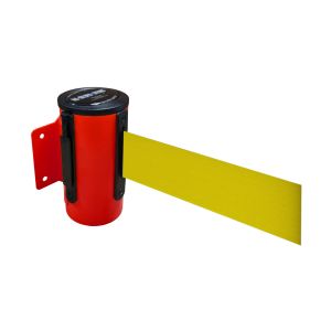 RS-Guideline Wandmontage GLW 45, rot, Gurt gelb 4 m