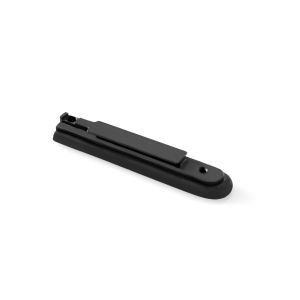 Wandclip GLZ 45 RS-Guideline für Gurtabsperrbänder, schwarz