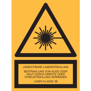 Warnzeichen Kombischild 