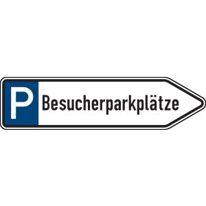 Verkehrsschild, Parkplatzschild 