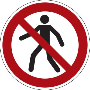 Verbotsschild 