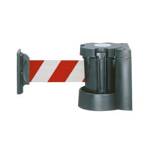 MORION Wandgurt, rot / weiß schraffiert