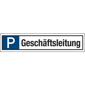 Verkehrsschild, Parkplatzschild 