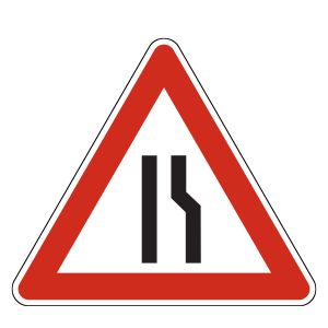 Verkehrsschild, Gefahrzeichen 