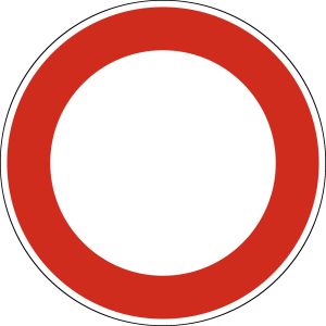 Verkehrsschild, Vorschriftszeichen 