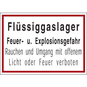 Hinweisschild 