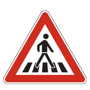 Verkehrsschild, Gefahrzeichen 