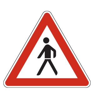 Verkehrsschild, Gefahrzeichen 