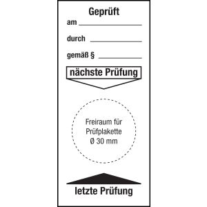 Grundplakette 