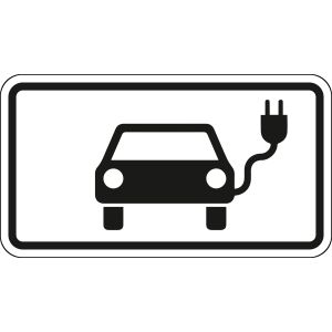 Verkehrsschild Zusatzzeichen 