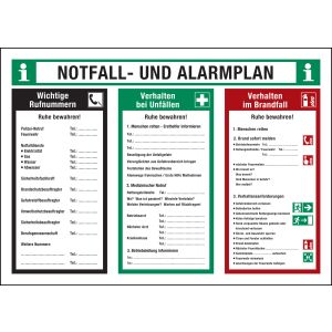 Sicherheitsaushang 