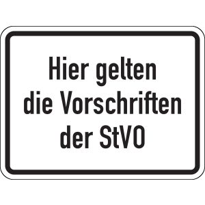 Verkehrsschild 