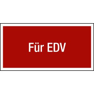 Brandschutzzeichen  Zusatzschild 