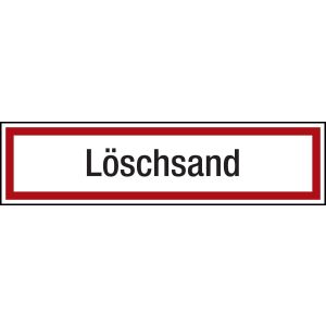 Brandschutzzeichen Zusatzschild 
