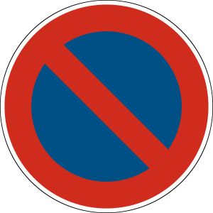 Halteverbotsschild 