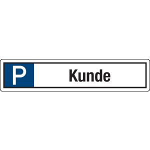 Verkehrsschild, Parkplatzschild 