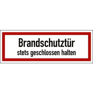 Brandschutztürzeichen 