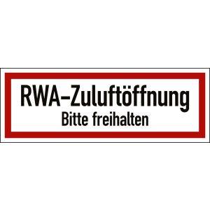 Feuerwehrzeichen Textschild 