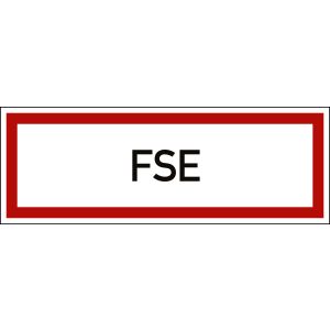 Feuerwehrzeichen Textschild 